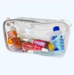 Kit com 2 ESTOJOS transparente GELO 21x11 - comprar online