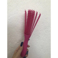 Pente de cabelo escova polvo desembaraça fácil escolha a cor