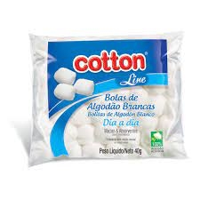 Bolas de Algodão Brancas Cotton Line