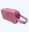 ESTOJO DE NAILON ROSA 21x11