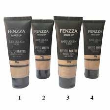 Base Líquida Faces Efeito Matte Fenzza Make Up na internet