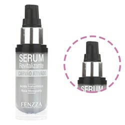 SÉRUM REVITALIZANTE CARVÃO ATIVADO FENZZA