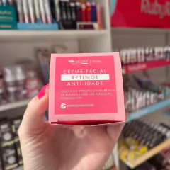 CREME FACIAL RETINOL ANTI-IDADE MAX LOVE - Gii Matos Makeup