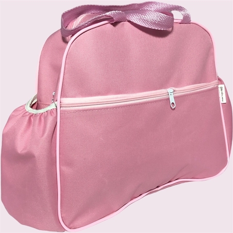 Bolsa / mala MATERNIDADE ROSA INTEIRA NAILON - multiuso