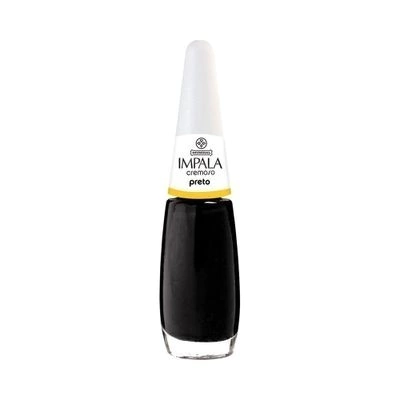 ESMALTE PRETO CREMOSO IMPALA