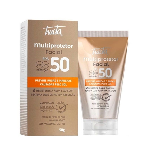 Multiprotetor Facial Fps 50 Tracta