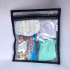 Kit com 6 SACOS organizadores PRETO maternidade viagem multiuso