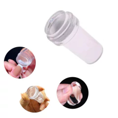 Carimbo de unha de silicone para francesinha na internet