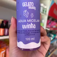 ÁGUA MICELAR UVINHA GELATO BEAUTY FENZZA MAKEUP