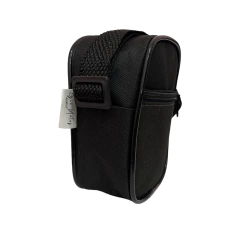 Bolsa Lateral PRETA unissex Shoulder MINI BAG bolsa Transversal Zíper 15X11X8 - comprar online
