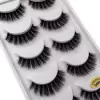 KIT COM 5 PARES DE Cílios Postiços Modelo G600