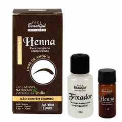 Henna para design de sobrancelhas Face Beautiful - comprar online