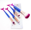 Kit com 4 pincéis calda de sereia Ruby Anjo