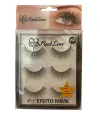 Cílios Postiços Efeito Natural 6D com 03 Pares - Real Love