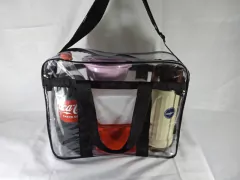 Bolsa Transparente 39x34 praia piscina viagem toda reforçada - comprar online