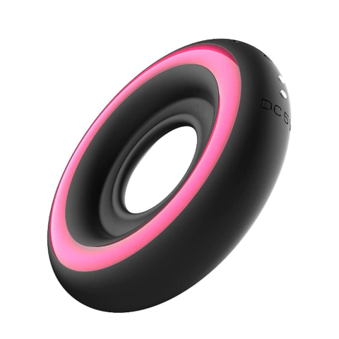 Anel Peniano Vibratório Luz LED 10 Modos de Vibração Recarregável Resistente à Água