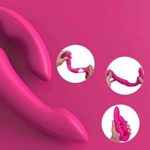 Vibrador Strapless 9 Velocidades Regines S-hande Ponto G e Clitóris