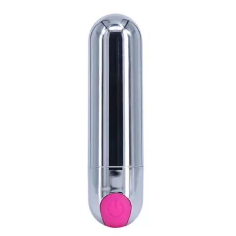 Power Bullet Vibrador Recarregável 10 Intensidades YouVibe 7,2cm x 1,8cm Arredondada Portátil Discreto