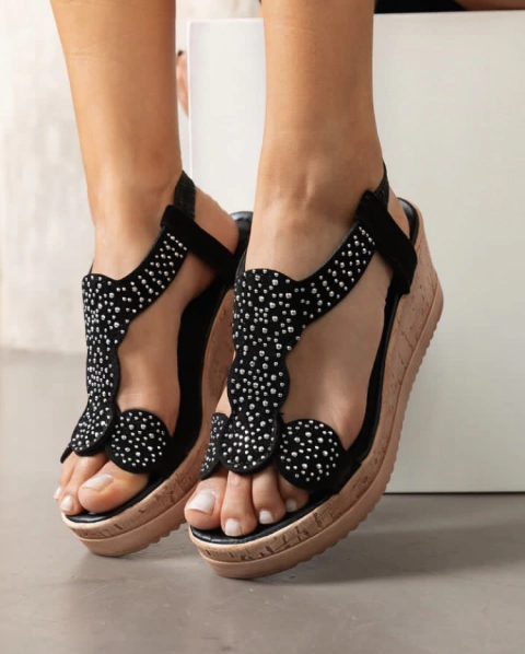 Sandalias Oasis Negras
