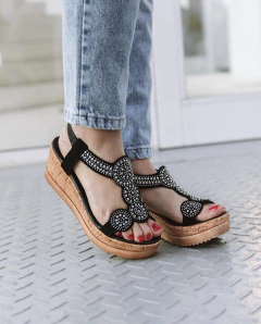 Imagen de Sandalias Oasis Negras