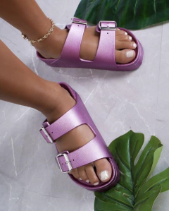 Birken De Goma Fucsia Metalizado - comprar online