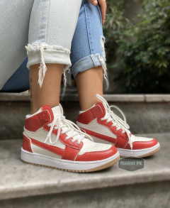 Sneakers Botitas Rojas en internet