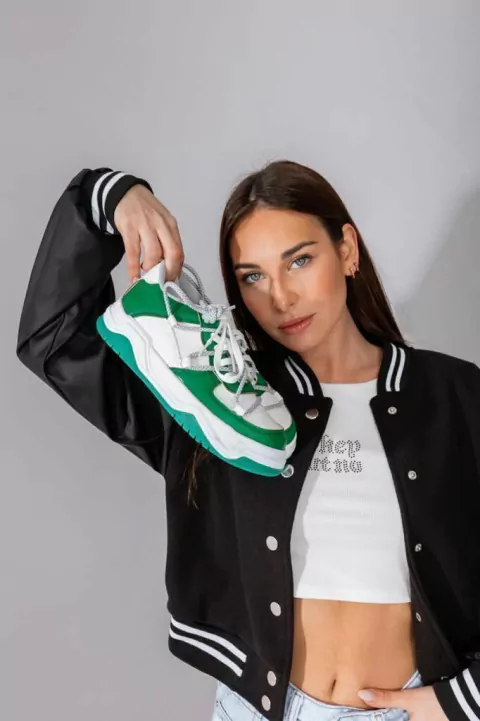 Zapatillas Chain Verde