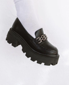 Mocasines Mocca Negros