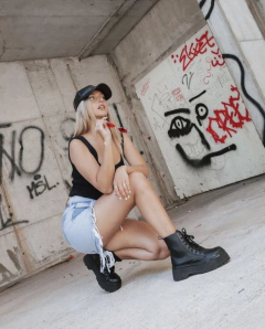 Borcegos Martin Negro