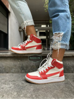 Sneakers Botitas Rojas - MARIA PE