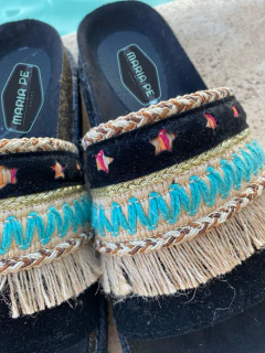 Sandalias Camila Negras - MARIA PE