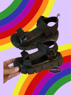 Mini Sandalias Luna Negras - comprar online