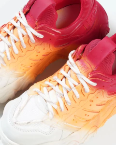 Sneakers Enjoy Print Naranja - comprar online