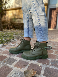 Borcegos Laila Verde - tienda online