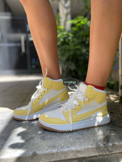 Sneakers Botitas Amarillas