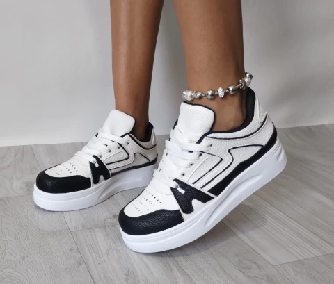 Zapatillas Alma Negro Y Blanco