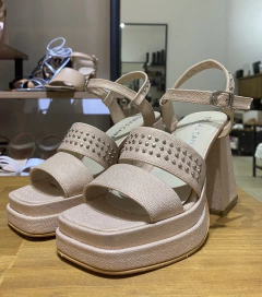 Sandalias Moorea Rose Gold - MARIA PE