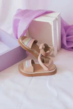 Mini Sandalias Lucy Nude