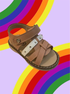 Mini Sandalias Justi Nude