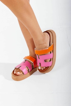 Sandalias Hermes Fucsia en internet