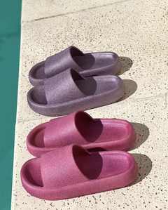Chanclas Sunny Fucsia Metalizado - comprar online