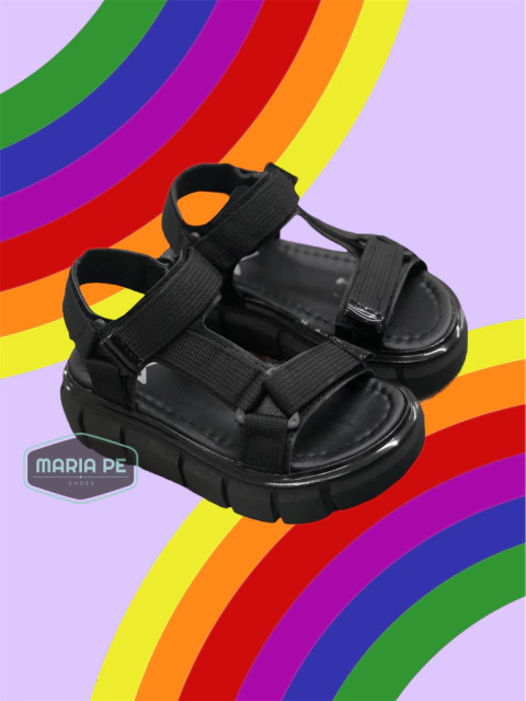 Mini Sandalias Luna Negras