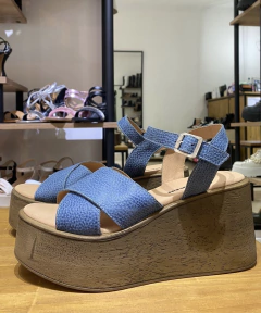 Sandalias Irene Azul - comprar online