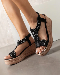Sandalias Oasis Negras - comprar online