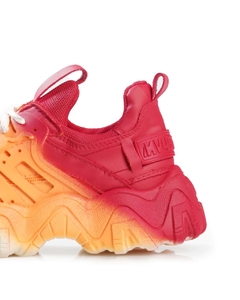 Sneakers Enjoy Print Naranja - MARIA PE