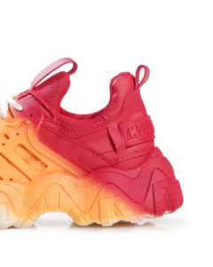 Sneakers Enjoy Print Naranja - MARIA PE