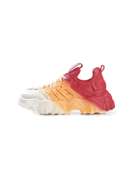 Sneakers Enjoy Print Naranja