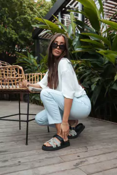 Sandalias HERMES Cebra - MARIA PE