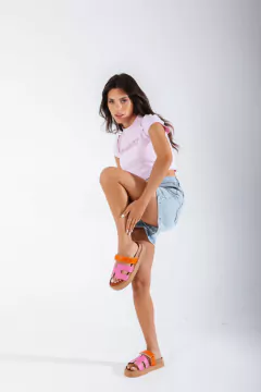 Sandalias Hermes Fucsia en internet