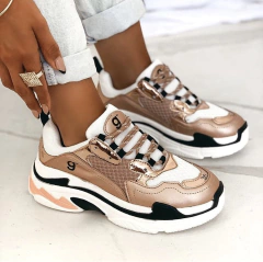 Sneakers Gummi Balen Gold Rose - comprar online